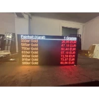 Indoor LED Videowall curved Display