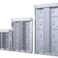 LED Wall Outdoor Cabinet Perspektive