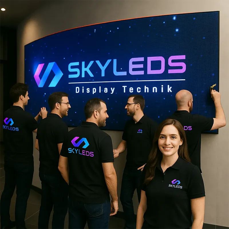 Outdoor LED Großbildschirm von Skyleds für Werbung, Events und hohe Reichweite