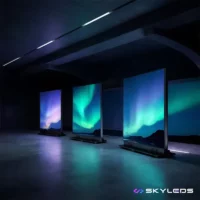 led display showroom