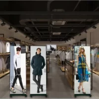 led wand display innenraum