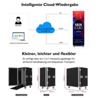 led display transport system case mobile aufbewahrung